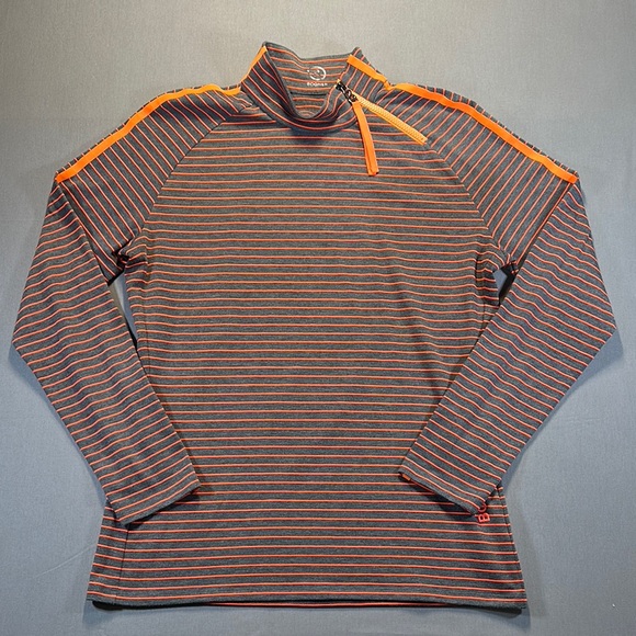 EUC Bogner Asymmetrical Quarter Zip First/Base Layer - Womens US 12 / Large